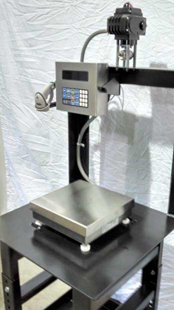 Liquid Filling Station Weigh Scale